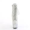 Pleaser - ADORE1020RM Bottes de plateforme, Pole dance chaussures - Couleur argent Product image